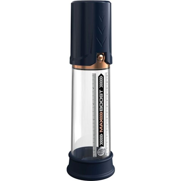 PUMP WORX - BOMBA DE ERECCION MAX BOOST AZUL - Imagen 2