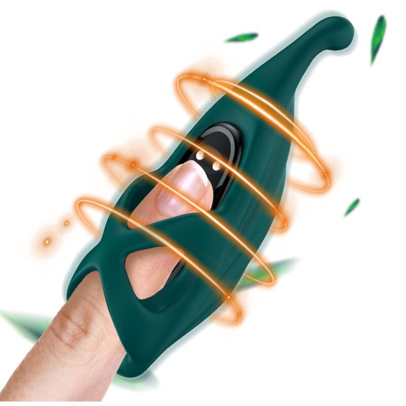 ARMONY - FINGER STIMULATOR VIBRATOR GREEN - Imagen 2