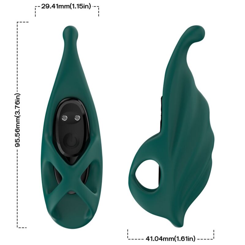 ARMONY - FINGER STIMULATOR VIBRATOR GREEN - Imagen 4