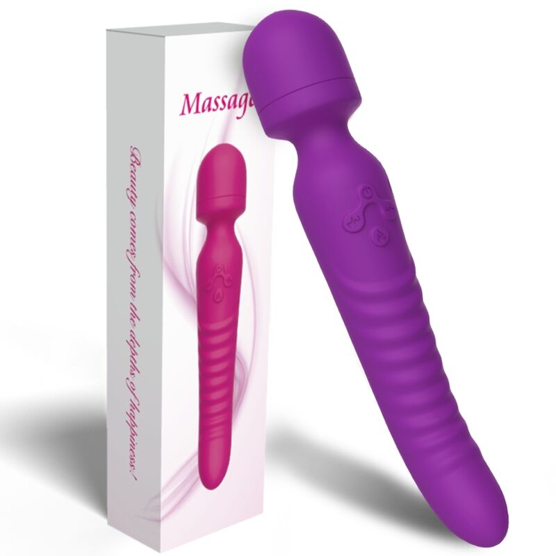 ARMONY - MISSION MASSAGER VIBRATOR HEAT EFFECT PURPLE - Imagen 4