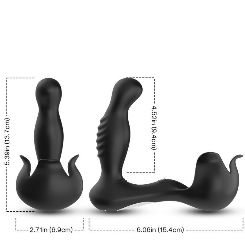 ARMONY - SURROUND VIBRATOR ANAL STIMULATOR TESTICULOS REMOTE CONTROL BLACK - Imagen 3