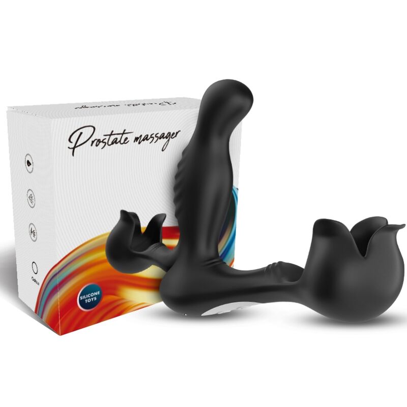 ARMONY - SURROUND VIBRATOR ANAL STIMULATOR TESTICULOS REMOTE CONTROL BLACK - Imagen 4