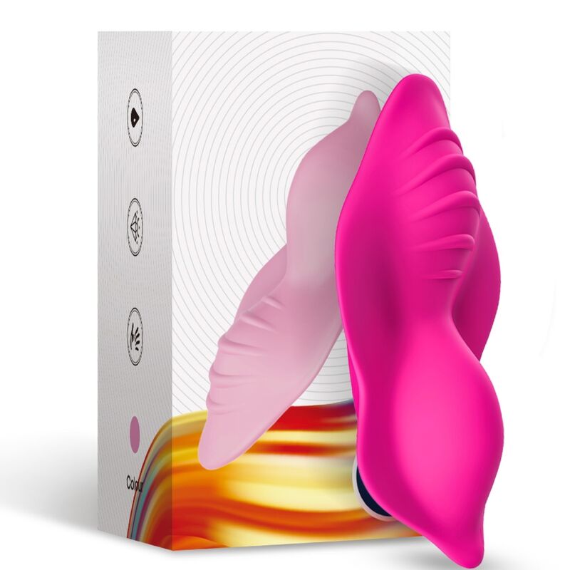 ARMONY - WHISPER WEARABLE PANTIES VIBRATOR REMOTE CONTROL FUCHSIA - Imagen 4