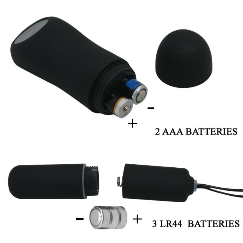 BAILE - TANGA CON BALA VIBRADORA Y CONTROL REMOTO NEGRO - Imagen 3