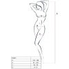 PASSION - WOMAN BS032 BODYSTOCKING NEGRO TALLA ÚNICA - Imagen 3