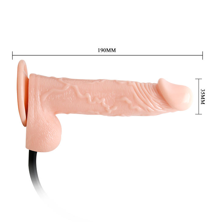 BAILE - DILDO REALÍSTICO VIBRADOR E INFLABLE - Imagen 4