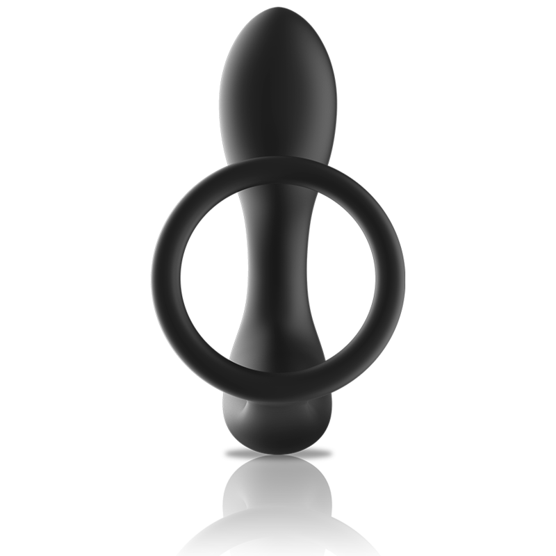 BLACKSILVER - MASAJEADOR ANAL CONTROL REMOTO SILICONA RECARGABLE NEGRO - Imagen 3