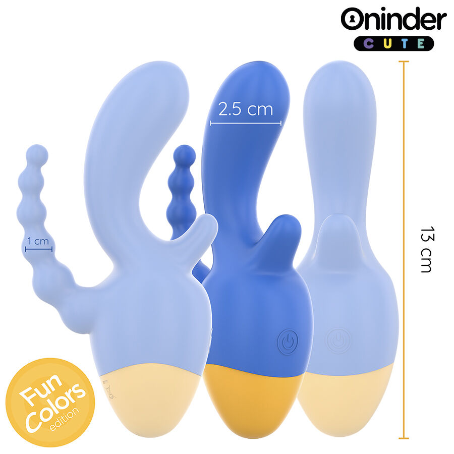 ONINDER CUTE - LOVE 3 SOME TRIPLE VIBRADOR - APP MUNDIAL GRATUITA - Imagen 3