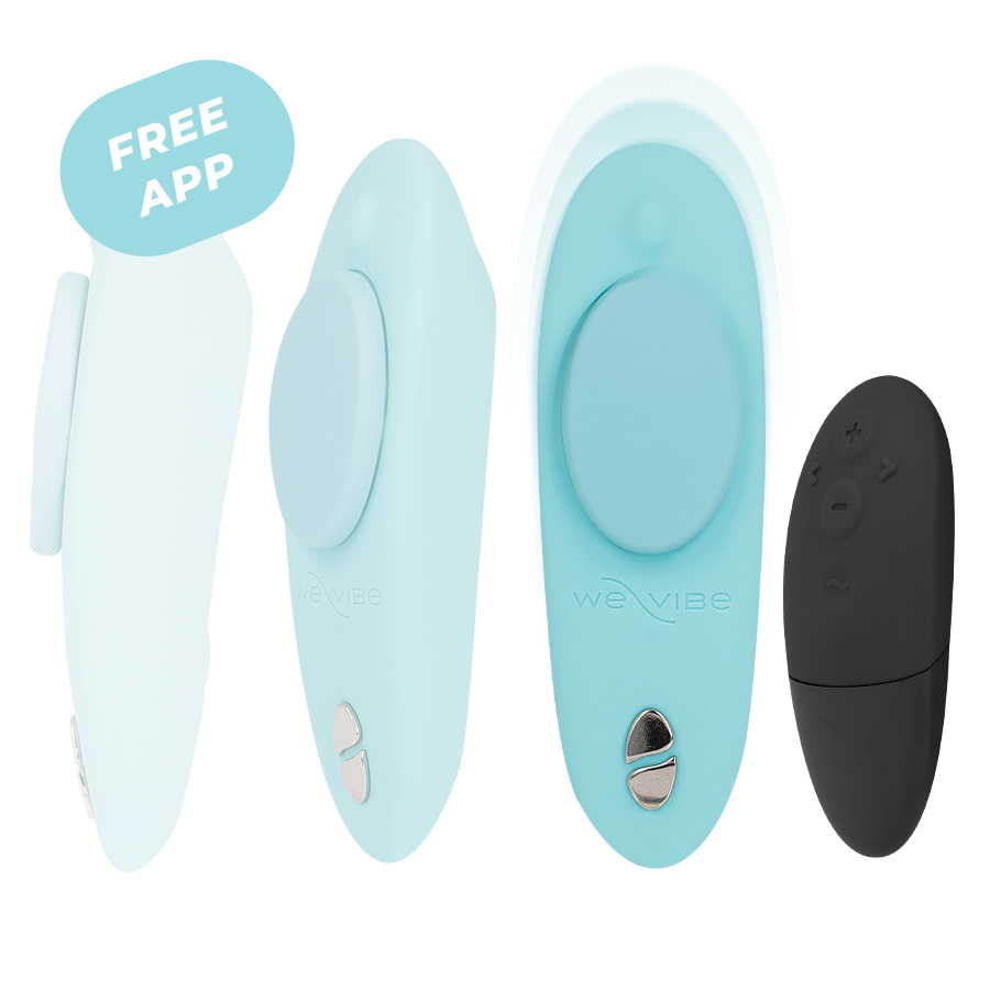 WE-VIBE - MOXIE + VIBRADOR CLÍTORIS AQUA - Imagen 2