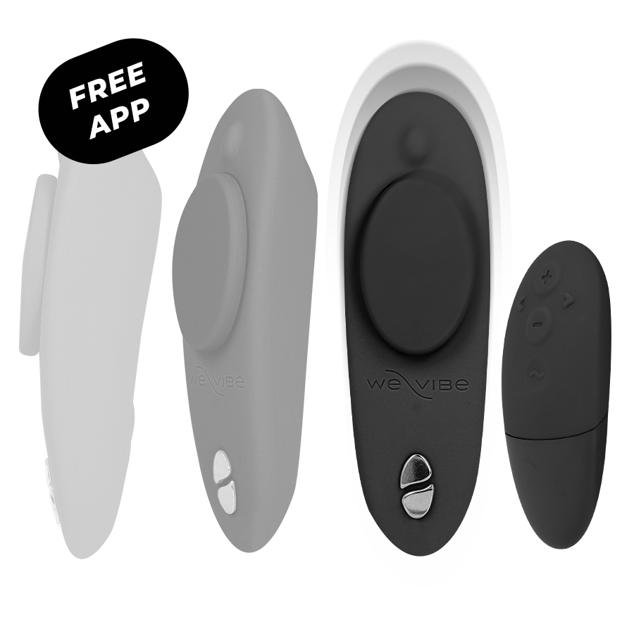 WE-VIBE - MOXIE + VIBRADOR CLÍTORIS NEGRO - Imagen 2