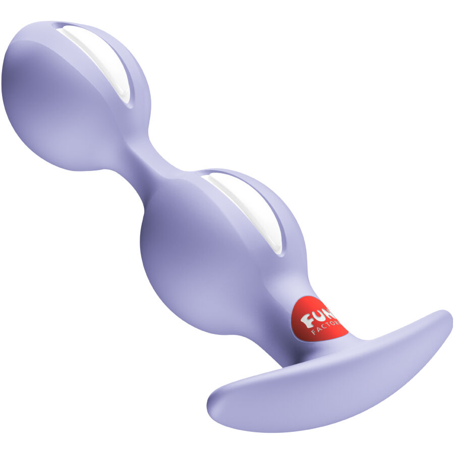 FUN FACTORY - B-BALLS DUO ANAL PLUG PURPLE - Imagen 2