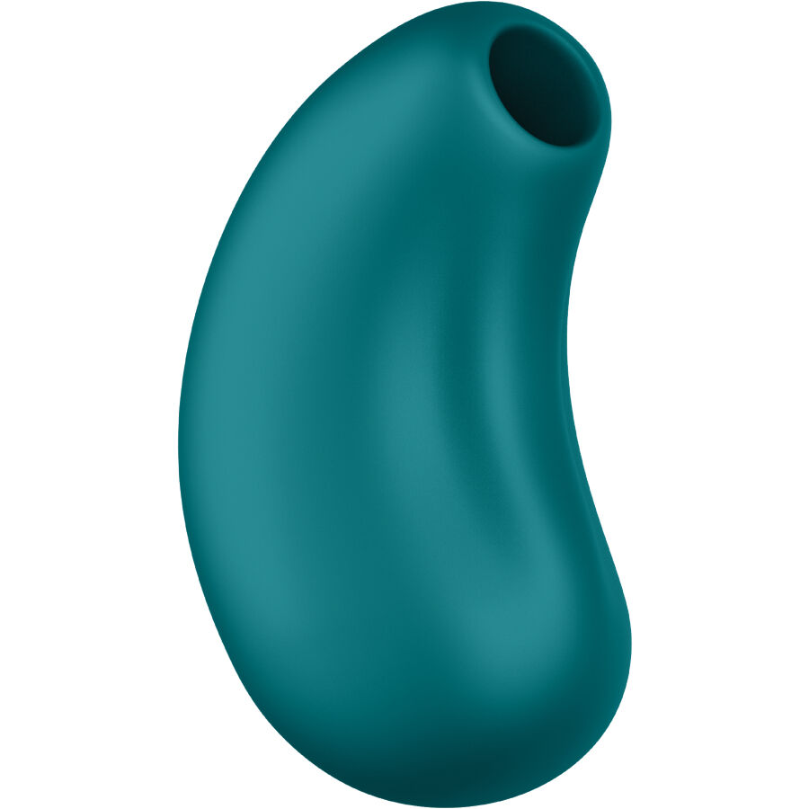 FUN FACTORY - CHERIE DOBLE VIBRADOR AIR PULSE VERDE - Imagen 2