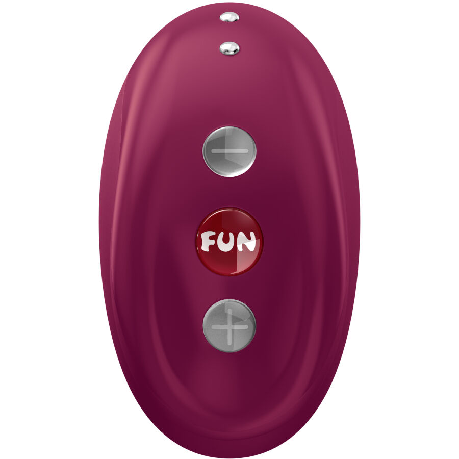 FUN FACTORY - MEA AIR PULSE VIBRATOR WINE RED - Imagen 3