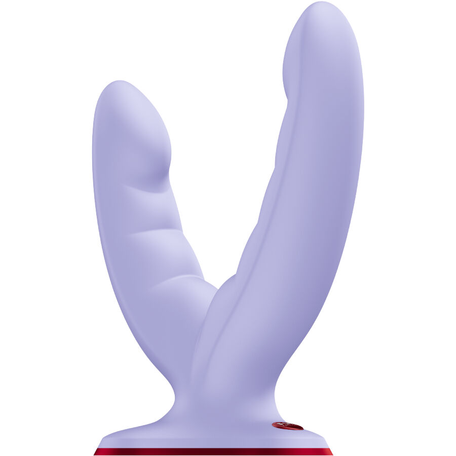 FUN FACTORY - RYDE DOUBLE DILDO PURPLE - Imagen 2