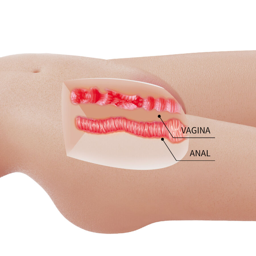 CRAZY BULL - MIA TORSO FEMENINO REALISTA VAGINA Y ANAL 8.5 KG - Imagen 5