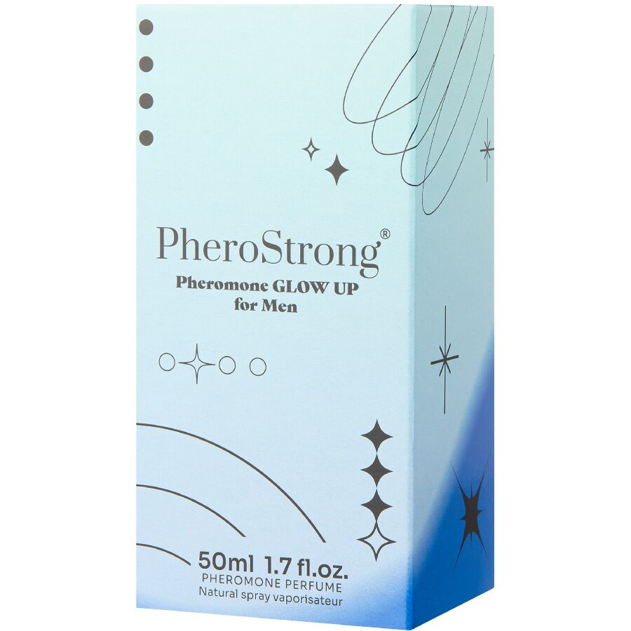 PHEROSTRONG - GLOW UP PERFUME CON FEROMONAS PARA HOMBRE 50 ML - Imagen 3