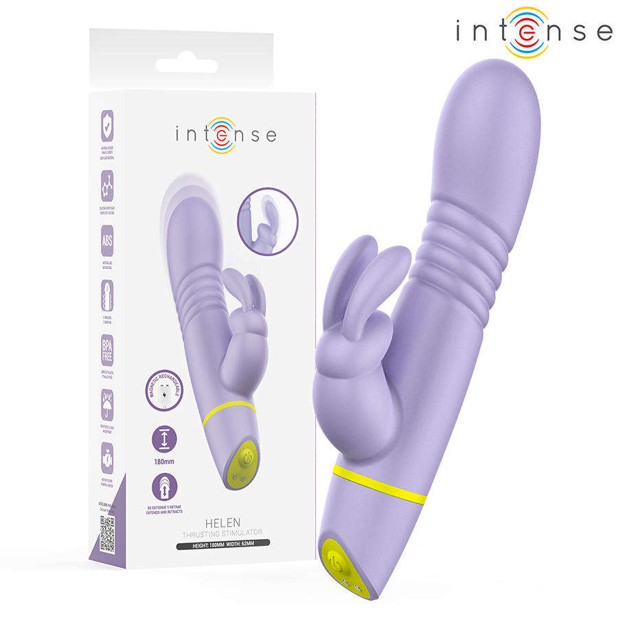 INTENSE - HELEN ESTIMULADOR RABBIT VIBRADOR THRUSTING