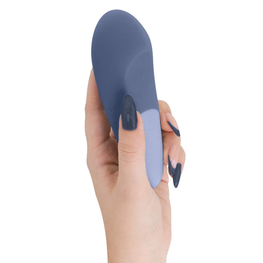 WOMANIZER - VIBE VIBRADOR LAY-ON SILENCIOSO AZUL OSCURO - Imagen 4