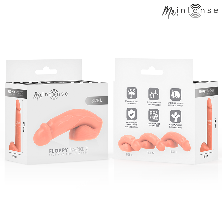 MR INTENSE - FLOPPY TALLA L PACKER REALÍSTICO - Imagen 5