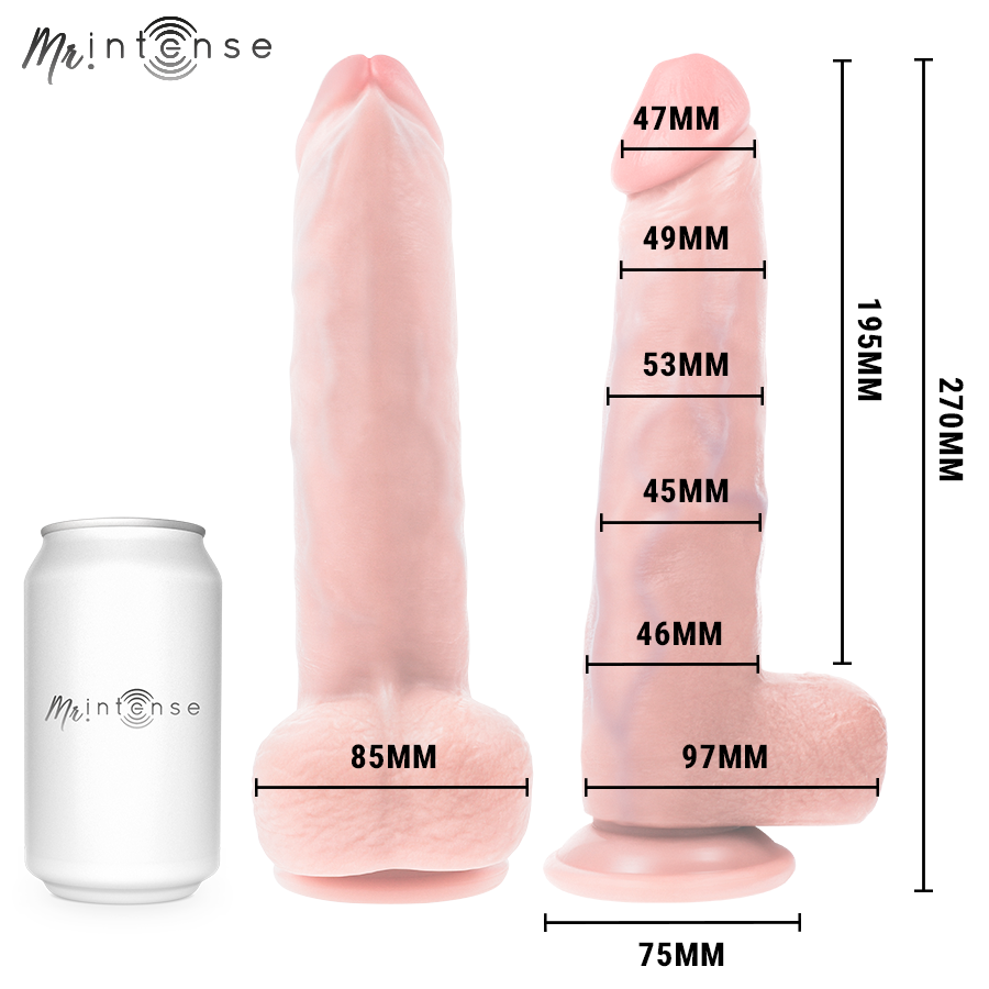 MR INTENSE - NEESON DILDO 27 CM -Ø- 5.6 CM - Imagen 4
