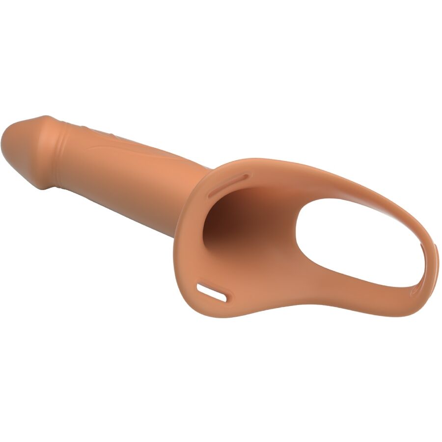 PRETTY LOVE - LANDON LIGHT-SKIN VIBRATING STRAP-ON - Imagen 5