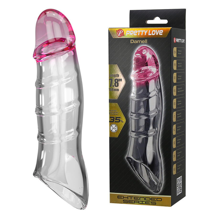 PRETTY LOVE - DARNELL FUNDA PARA PENE EFECTO TRANSPARENTE