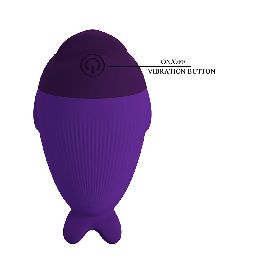 PRETTY LOVE - DOLPHIN MINI VIBRATOR WITH CLIP - Imagen 5