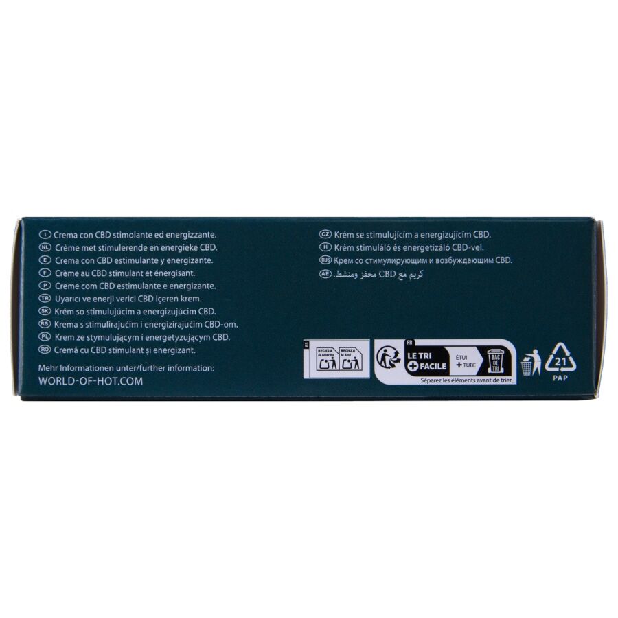 HOT - CREMA DE MASTURBACIÓN CON CBD - UNISEX 100 ML - Imagen 4