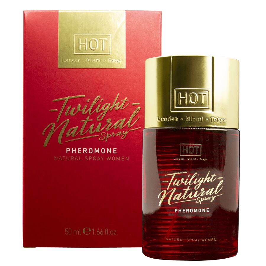 HOT - TWILIGHT NATURAL CON FEROMONAS MUJER 50 ML - Imagen 2