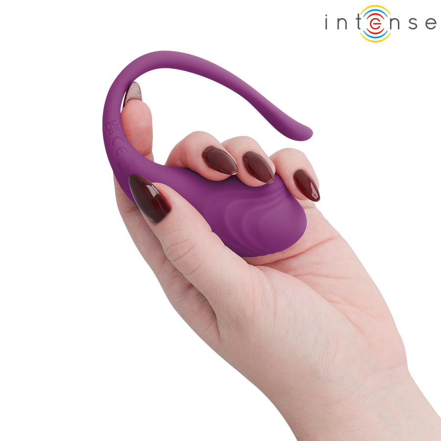 INTENSE - OLIVIA HUEVO VIBRADOR MORADO CONTROL REMOTO - Imagen 4