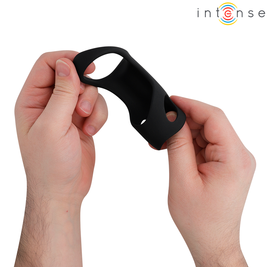 INTENSE - JEROME ADJUSTABLE VIBRATING PENIS RING MODEL 12 - Imagen 4