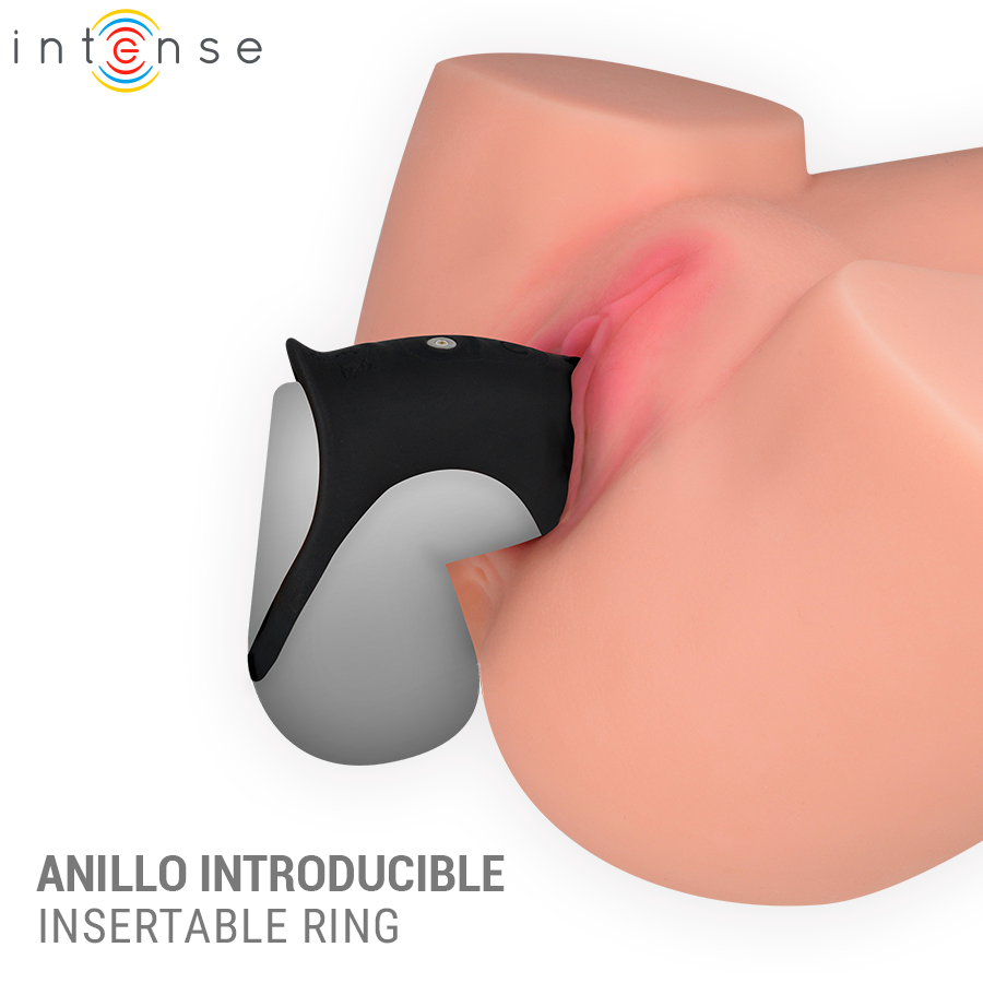 INTENSE - JEROME ADJUSTABLE VIBRATING PENIS RING MODEL 12 - Imagen 2