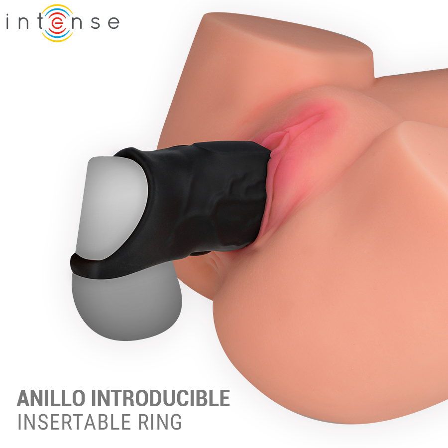 INTENSE - SEAN VIBRATING ADJUSTABLE PENIS RING MODEL 13 - Imagen 2