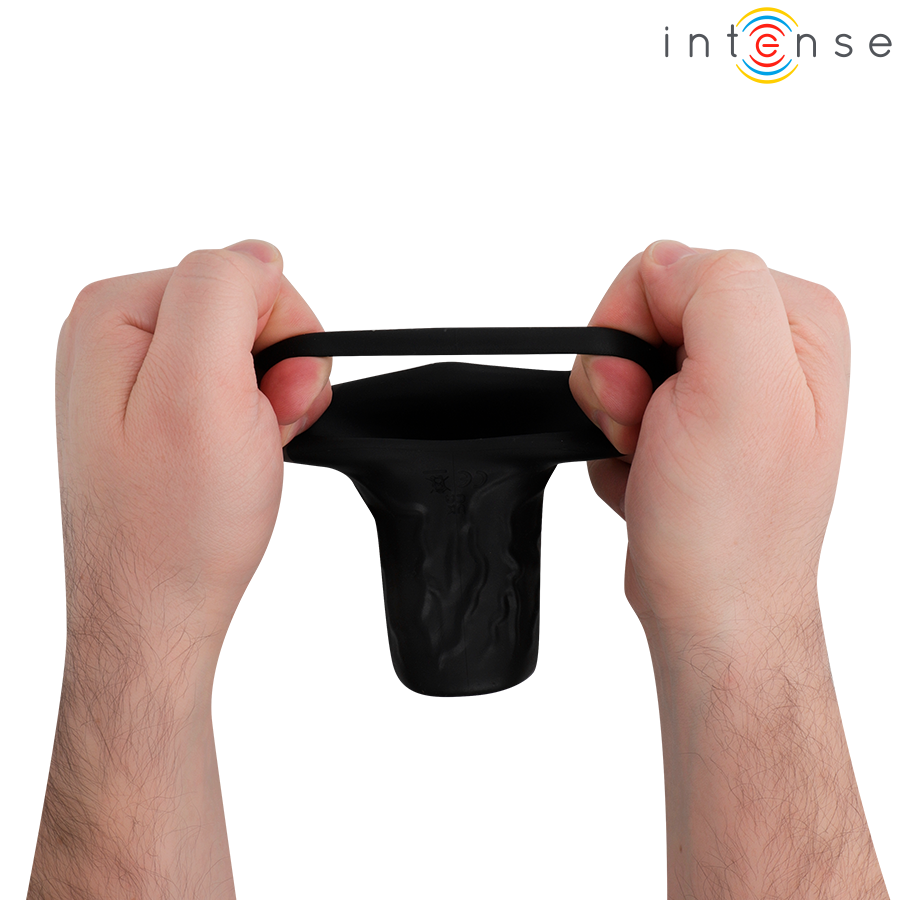 INTENSE - SEAN VIBRATING ADJUSTABLE PENIS RING MODEL 13 - Imagen 4
