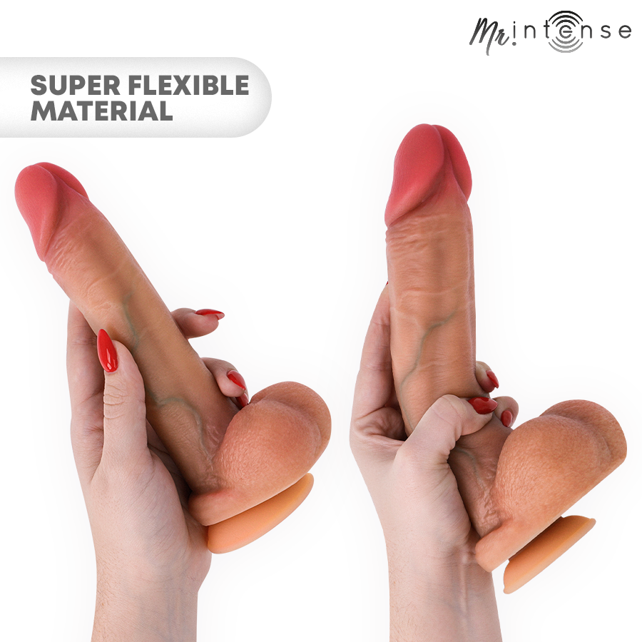 MR INTENSE - GARY M ULTRA-REALISTIC SILICONE COCK WITH TESTICLES 20 CM -Ø- 4.2 CM - Imagen 2