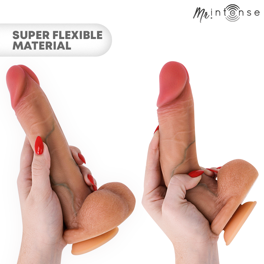 MR INTENSE - GARY L ULTRA-REALISTIC SILICONE COCK WITH TESTICLES 23 CM - Ø- 4.7 CM - Imagen 2