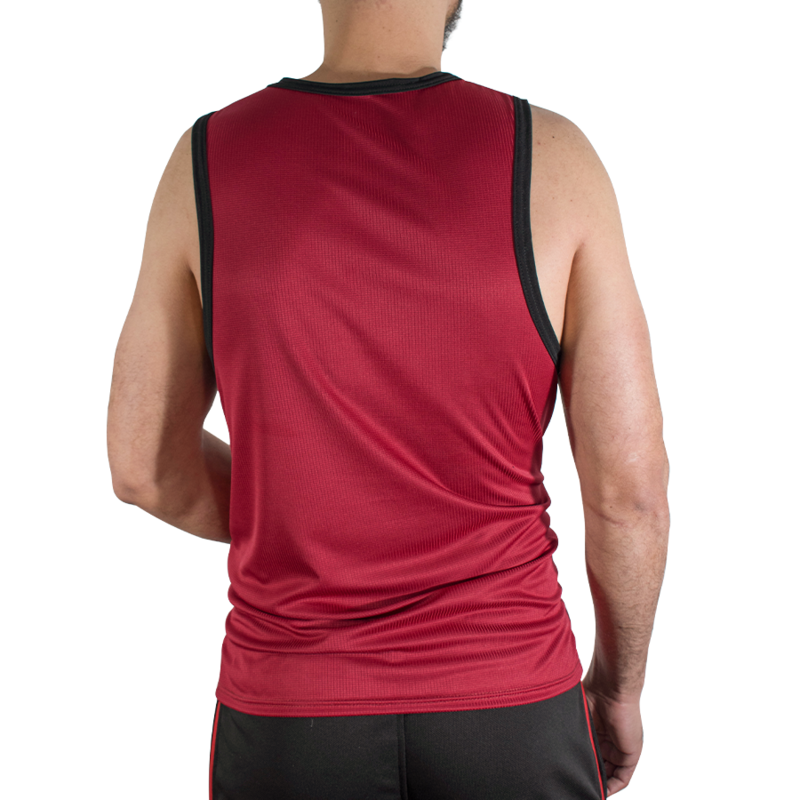 MACHO - CMV003 CAMISETA GYM GRANATE S/M - Imagen 3
