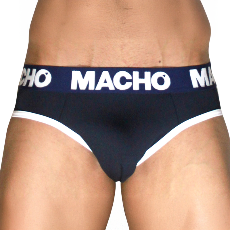 MACHO - MCH008 NAVY BLUE CLASSIC SLIP M - Imagen 2