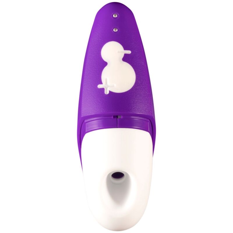 ROMP - FREE X CLITORAL STIMULATOR WITH LID 10 LEVELS RECHARGEABLE PURPLE - Imagen 4