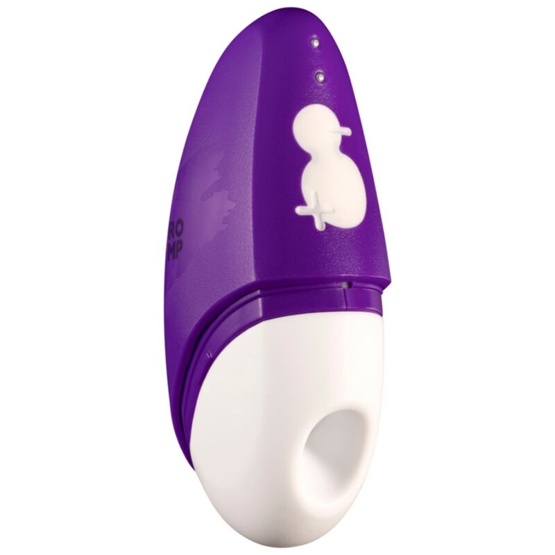 ROMP - FREE X CLITORAL STIMULATOR WITH LID 10 LEVELS RECHARGEABLE PURPLE - Imagen 2