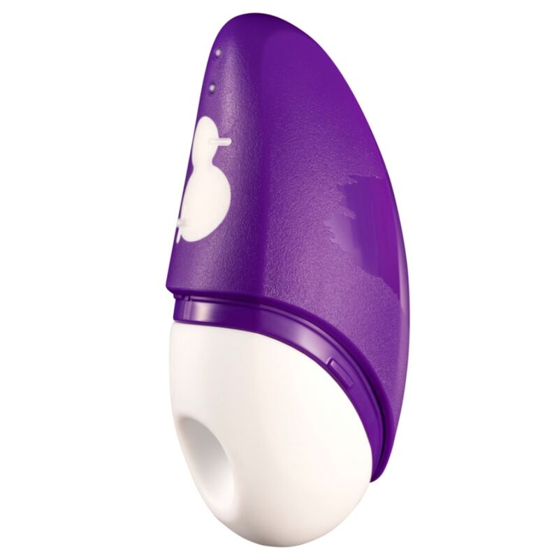 ROMP - FREE X CLITORAL STIMULATOR WITH LID 10 LEVELS RECHARGEABLE PURPLE - Imagen 5