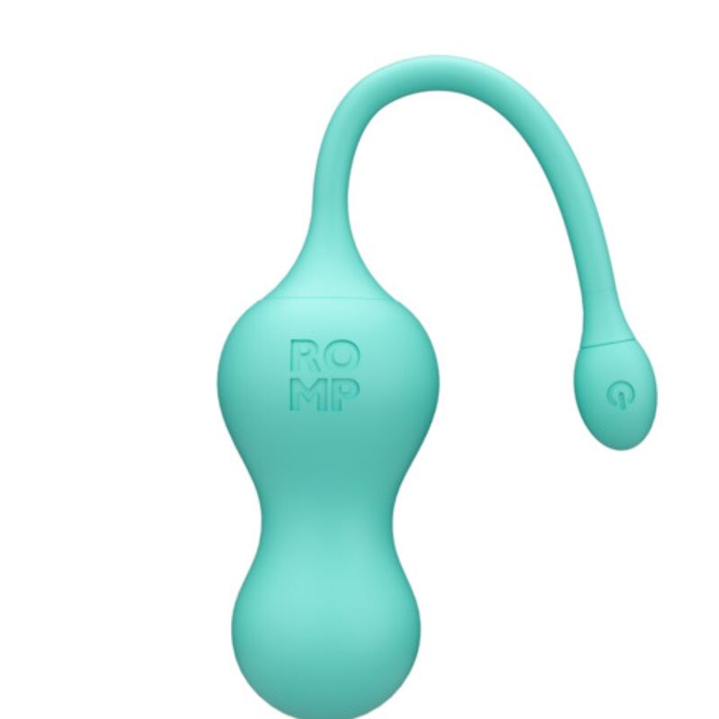 ROMP - CELLO MULTIFUNCTION VIBRATING EGG TURQUOISE REMOTE CONTROL - Imagen 4