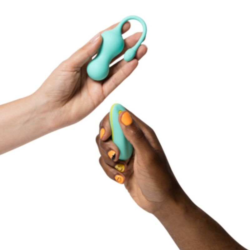 ROMP - CELLO MULTIFUNCTION VIBRATING EGG TURQUOISE REMOTE CONTROL - Imagen 5
