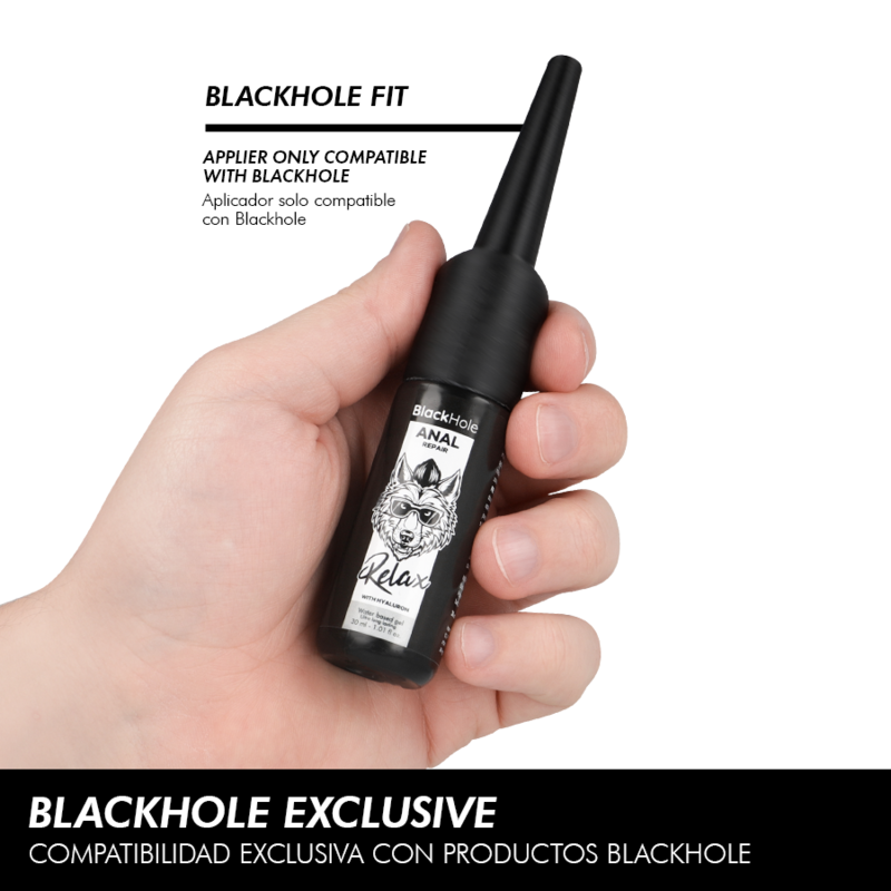 BLACK HOLE - ANAL LUBE APPLIER S SIZE 30 ML - Imagen 3
