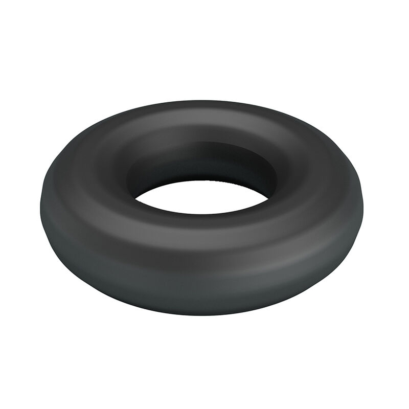 CRAZY BULL - URBAN SUPER SOFT SILICONE COCK RING BLACK - Imagen 2