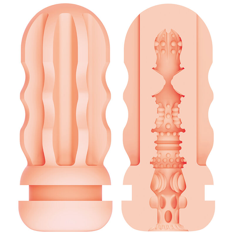PRETTY LOVE - SHERRY VAGINA MASTURBATOR WITH SUCTION CUP AND INTERNAL TEXTURES - Imagen 4