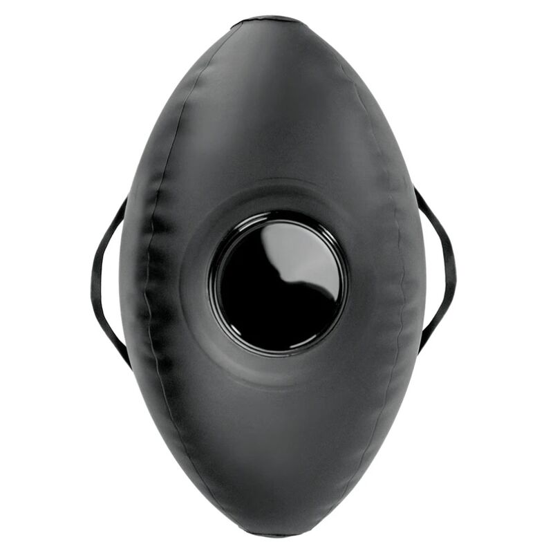 FETISH FANTASY SERIES - BODY DOCK INFLATABLE LOVE BALL WITH DILDO BLACK 41.9 CM - Imagen 3