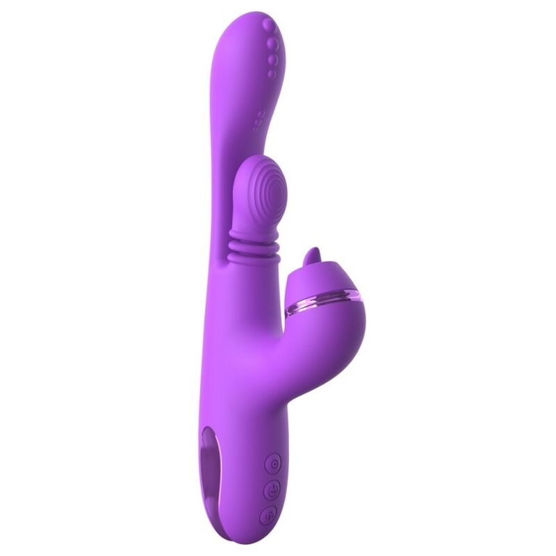 FANTASY FOR HER - INTIMOTION PULSE PRO VIBE RABBIT VIBRATOR PURPLE - Imagen 2