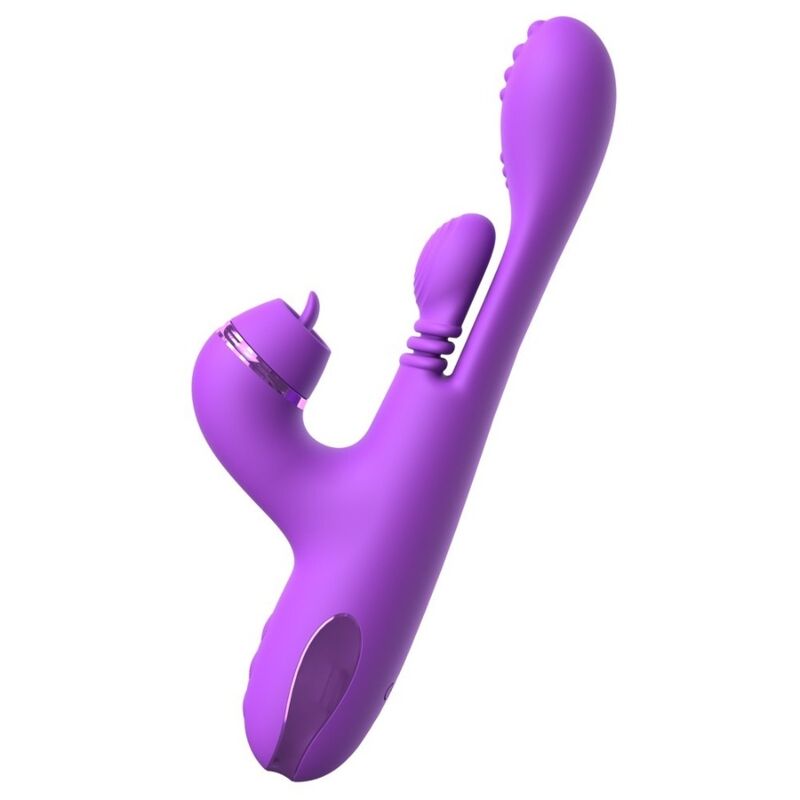 FANTASY FOR HER - INTIMOTION PULSE PRO VIBE RABBIT VIBRATOR PURPLE - Imagen 4