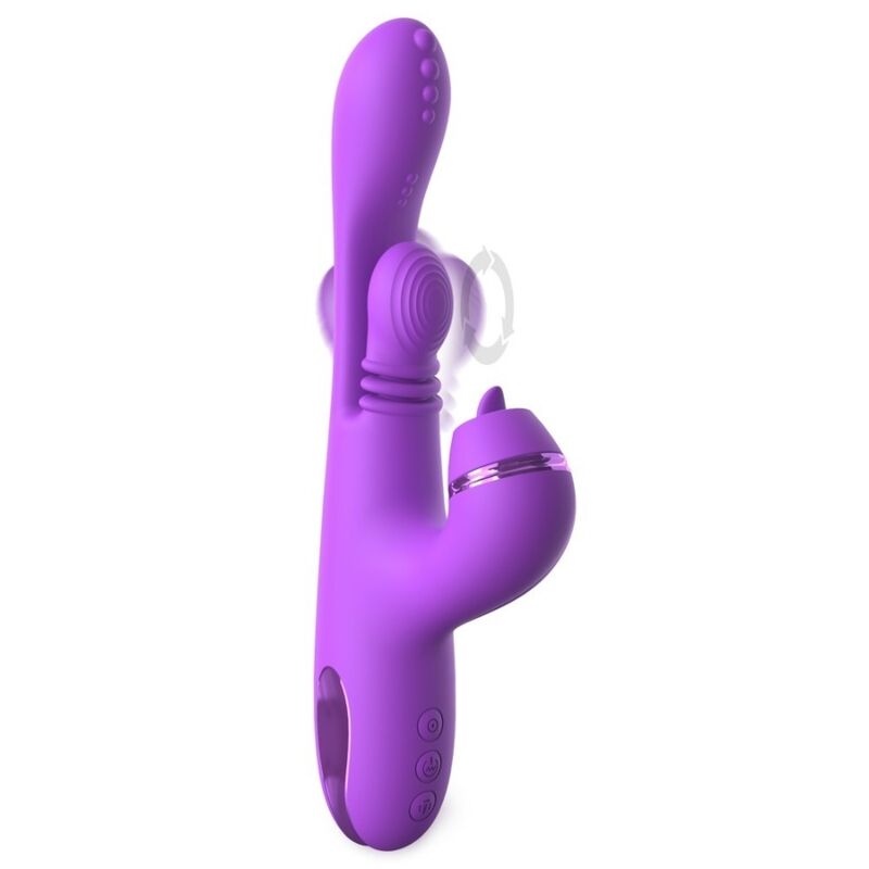 FANTASY FOR HER - INTIMOTION PULSE PRO VIBE RABBIT VIBRATOR PURPLE - Imagen 3